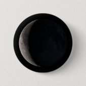 Badge Rond 5 Cm Lune de croissant (Devant)