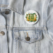 Badge Rond 5 Cm L'une terre une occasion (En situation)