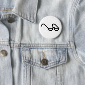 Badge Rond 5 Cm lunettes de lecture (En situation)