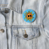 Badge Rond 5 Cm Lunettes de soleil (En situation)