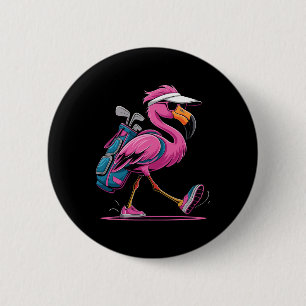 Badge Rond 5 Cm Lunettes de soleil de golf Ping Flamingo Femme Dam