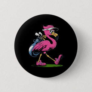 Badge Rond 5 Cm Lunettes de soleil de golf Ping Flamingo Femme Dam