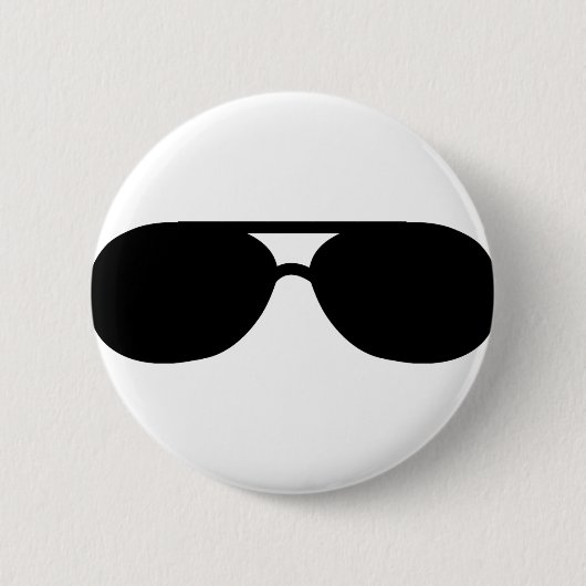 Badge Rond 5 Cm lunettes de soleil de provocation (Devant)