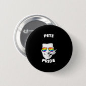 Badge Rond 5 Cm Lunettes de soleil Pete Pride (Devant & derrière)