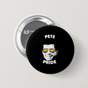 Badge Rond 5 Cm Lunettes de soleil Pete Pride