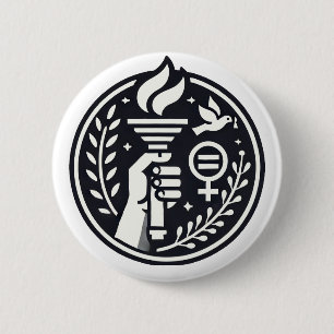Badge Rond 5 Cm L'Unité en marche
