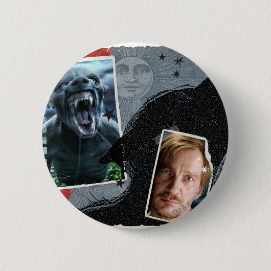 Badge Rond 5 Cm Lupin - Lycanthrope (Devant)