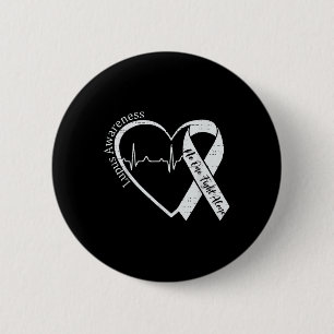 Badge Rond 5 Cm Lupus Sensibilisation Guerrier Purple Ribbon Autoi