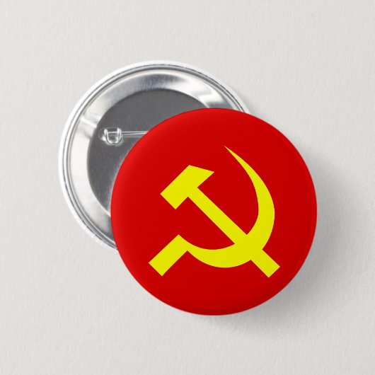 BADGE ROND 5 CM L'URSS (Devant & derrière)