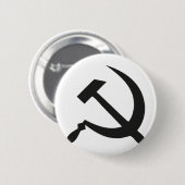 BADGE ROND 5 CM L'URSS/CCCP/URSS (Devant & derrière)
