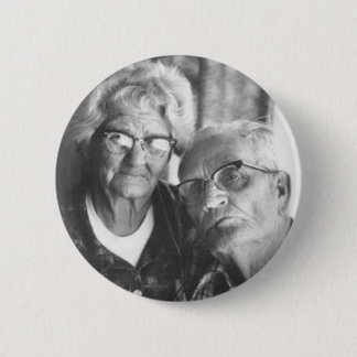 Badge Rond 5 Cm Luther et Minnie