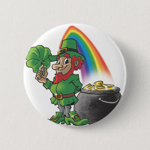 Badge Rond 5 Cm Lutin