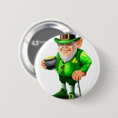 Badge Rond 5 Cm Lutin (Devant & derrière)