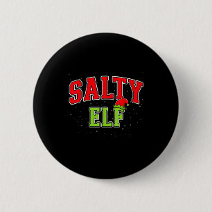Badge Rond 5 Cm Lutin Salé Noël Famille Équipes Correspondantes Xm