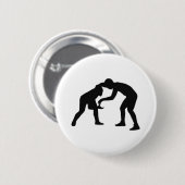 Badge Rond 5 Cm Lutte (Devant & derrière)