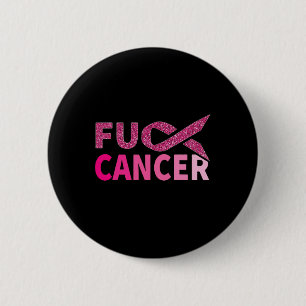 Badge Rond 5 Cm Lutte contre le cancer Ruban rose Sensibilisation 