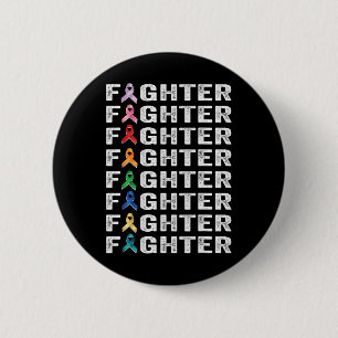 Badge Rond 5 Cm Lutte contre le cancer Sensibilisation des surviva