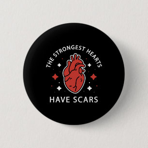 Badge Rond 5 Cm Lutte contre les maladies cardiaques - Sensibilisa