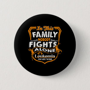 Badge Rond 5 Cm Lutte - Sensibilisation à la leucémie