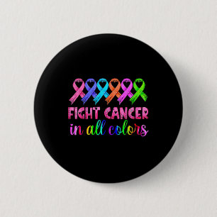 Badge Rond 5 Cm Lutter contre le cancer dans toutes les couleurs P