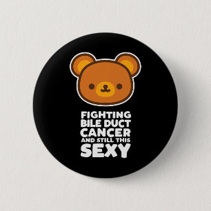 Badge Rond 5 Cm Lutter contre le cancer de la bille Duct Toujours