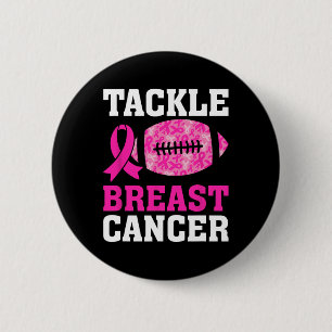 Badge Rond 5 Cm Lutter contre le cancer du sein Lutter contre le F