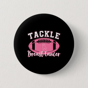 Badge Rond 5 Cm Lutter contre le cancer du sein Sensibilisation au