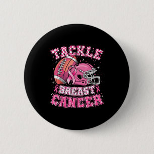 Badge Rond 5 Cm Lutter contre le cancer du sein Sensibilisation Fo
