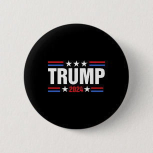 Badge Rond 5 Cm Lutter contre les légendes ne meurt jamais Trump 2