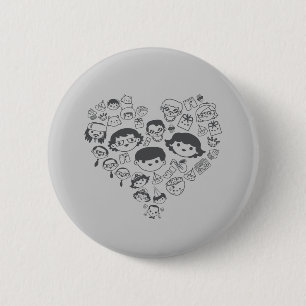 Badge Rond 5 Cm Luv