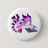 Badge Rond 5 Cm Lux drawin (Devant)
