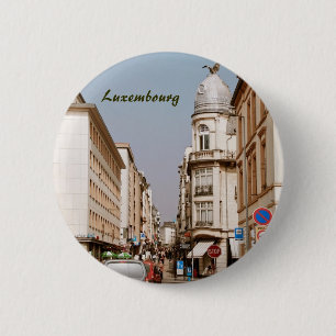 Badge Rond 5 Cm Luxembourg