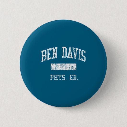 Badge Rond 5 Cm Lycée Ben Davis Hs Arts Graphiques (Devant)