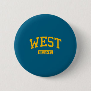 Badge Rond 5 Cm Lycée West high school madison wi sports universit