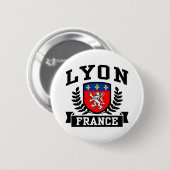 Badge Rond 5 Cm Lyon (Devant & derrière)