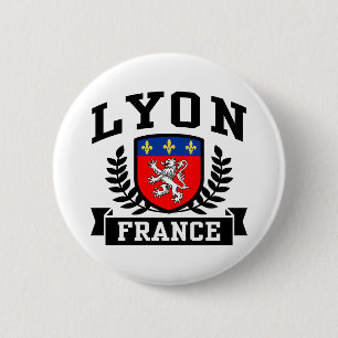 Badge Rond 5 Cm Lyon