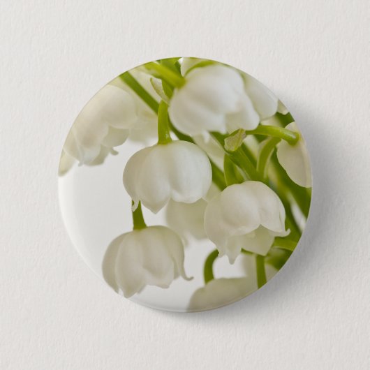 Badge Rond 5 Cm Lys blancs (Devant)