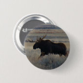 Badge Rond 5 Cm M2 Orignal à cornes (Devant & derrière)