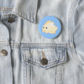 Badge Rond 5 Cm M. Bunny (En situation)