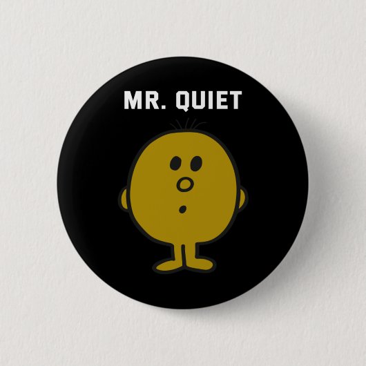 Badge Rond 5 Cm M. Conception silencieuse (Devant)