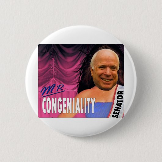 Badge Rond 5 Cm M. Congeniality (Devant)