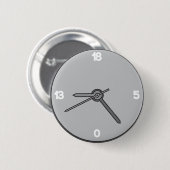 Badge Rond 5 Cm M.E Clock Button (Devant & derrière)