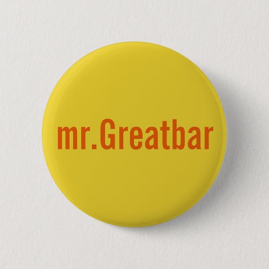 Badge Rond 5 Cm m. Greatbar (Devant)