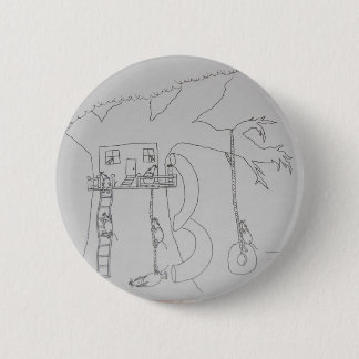 Badge Rond 5 Cm M. Mouse Treehouse