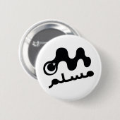 Badge Rond 5 Cm M musulman (Devant & derrière)