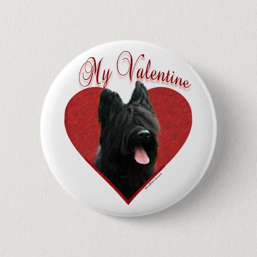 Badge Rond 5 Cm Ma Bride Valentine (Devant)