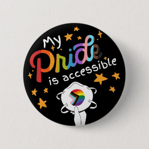 Badge Rond 5 Cm Ma Fierté Est Accessible