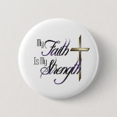 Badge Rond 5 Cm Ma foi (Devant)