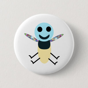 Badge Rond 5 Cm Ma lugubre luciole