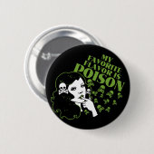 Badge Rond 5 Cm Ma saveur préférée est poison (Devant & derrière)